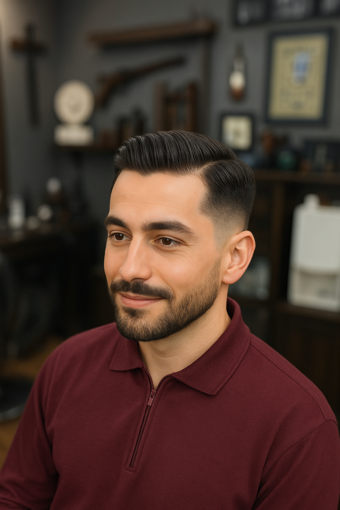 사이드파트 페이드컷