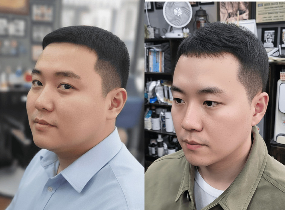 M자이마 크롭컷