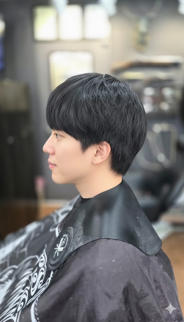 한국남자 뜨는 옆머리